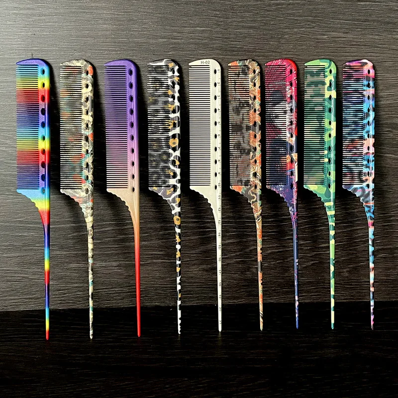 

Hair salon special pointed tail comb 101 hair comb straight hair comb hair comb hard comb not deformation pick