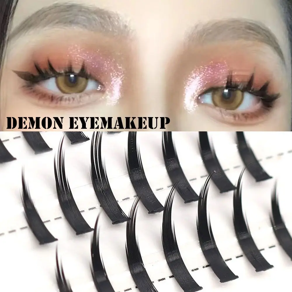 

Fashion DIY Eyelash Eyelash Extension Tools Handmade Individual Lashes little Devil Segment Eyelash Cluster Eyelashes