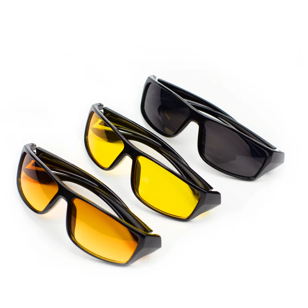 

Автомобильные антибликовые Ночные очки солнцезащитные очки для вождения в мотоцикле очки ночного видения защитные очки для вождения UV400