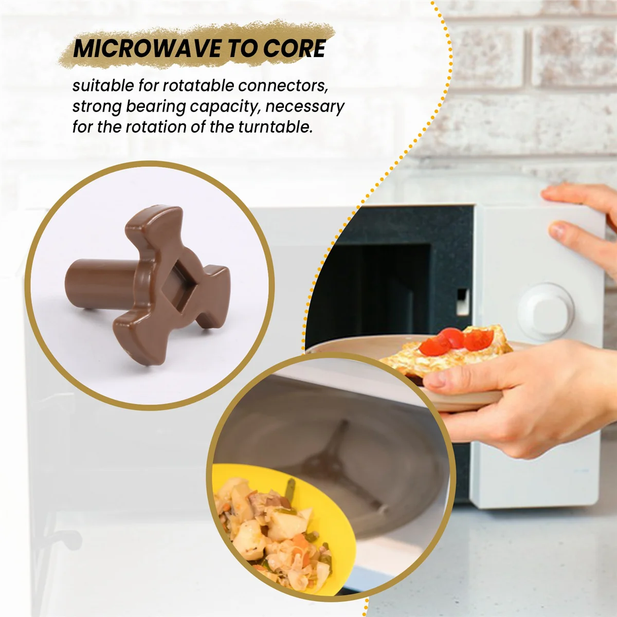 Соединитель поворотного стола для микроволновой печи поддержка роликовой