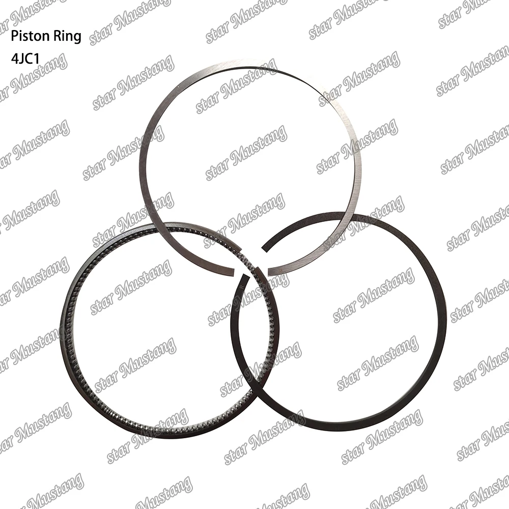 Поршневое кольцо 4JC1 подходит для деталей двигателя Isuzu