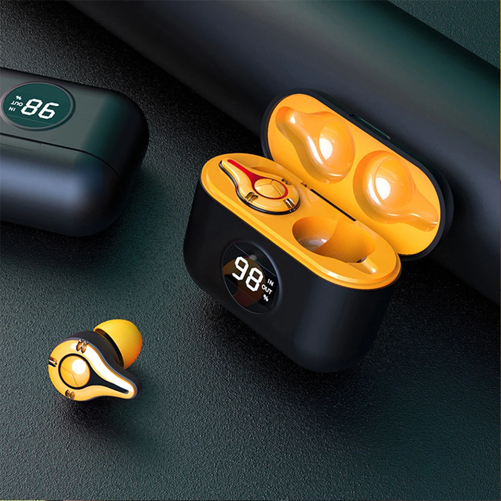 Беспроводные Bluetooth наушники Xiaomi Mijia TWS BT5.0 мини сенсорные спортивные цифровой