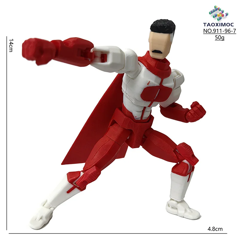Фото Коллекционная фигурка Дэрила Диксона 9L3D Invincible Slayer Lucky13, многосуставная модель-игрушка Titan13, подарки на день рождения T13 №4