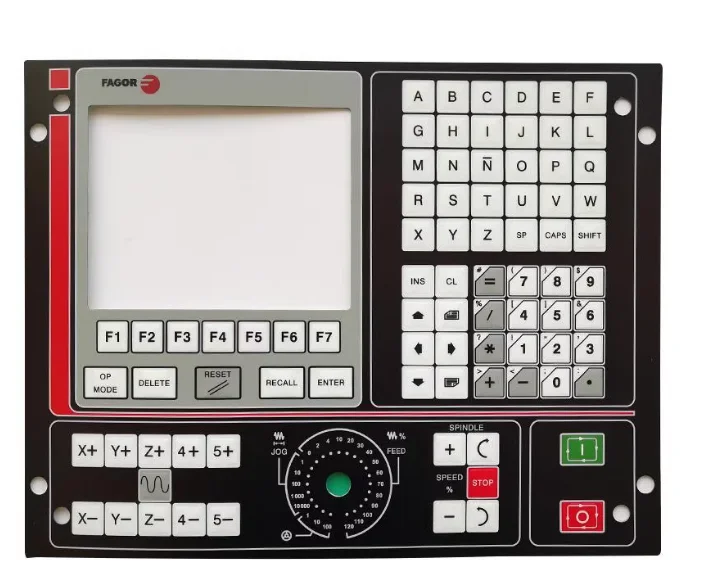 Фото FAGOR 8025T/M 8025GP 8055/IM CNC 8025 GP-I новая сменная совместимая пленочная панель для ключей №1