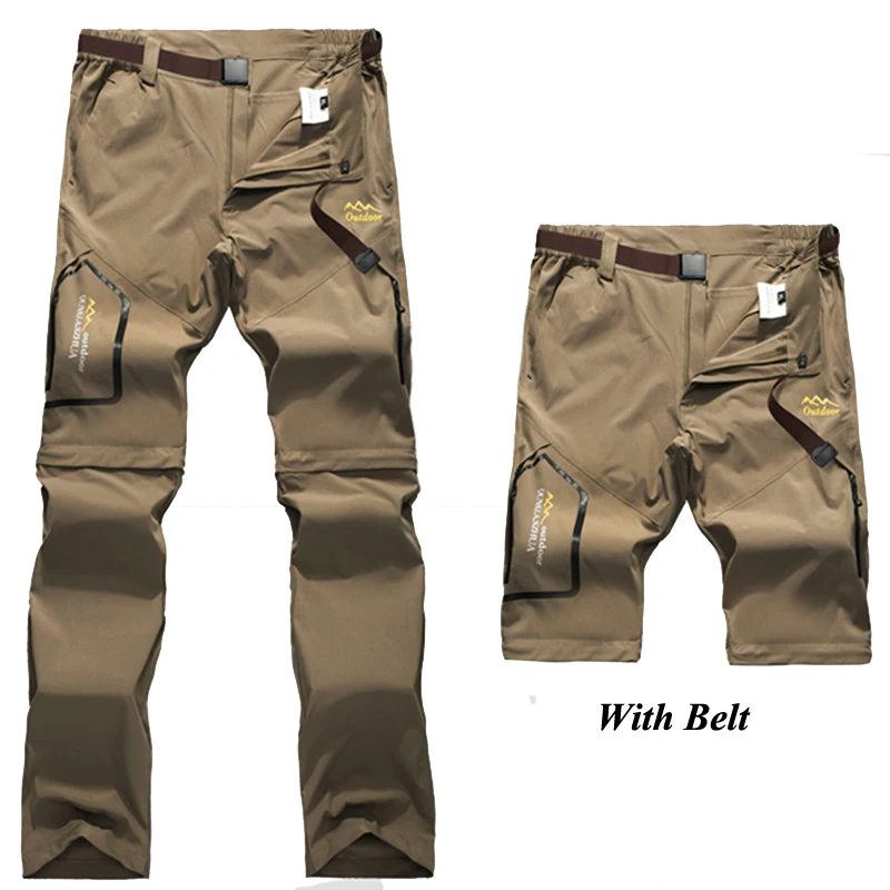 Брюки-карго мужские быстросохнущие, уличные спортивные штаны с ...