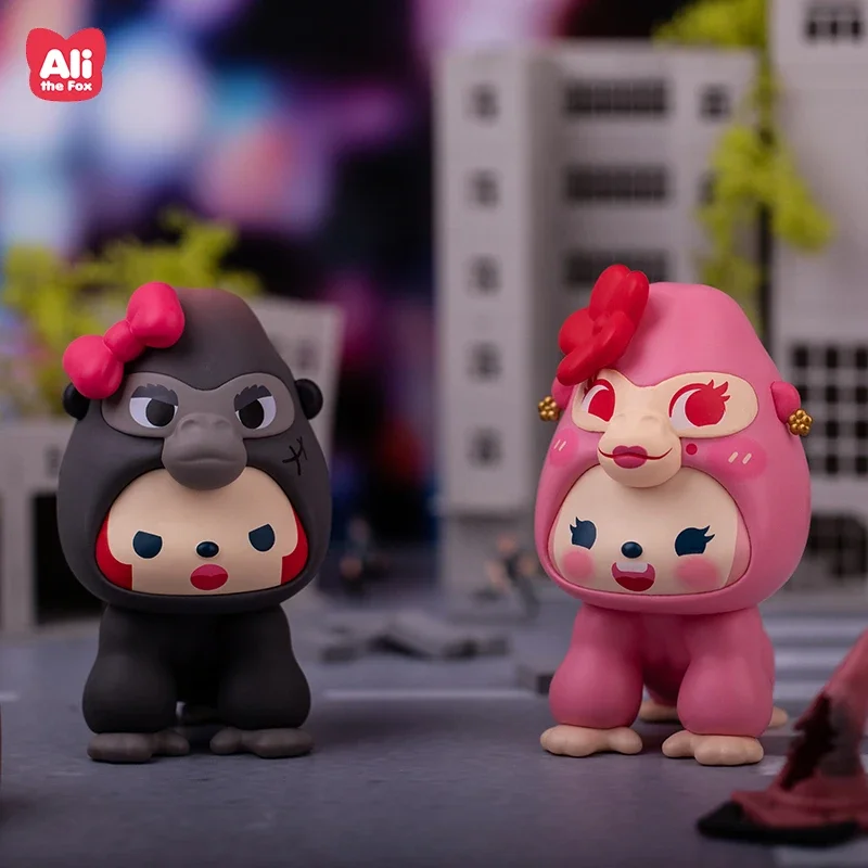 Ali Raging Animals слепая коробка игрушки фигурки экшн-сюрприз Guess сумка игрушка для