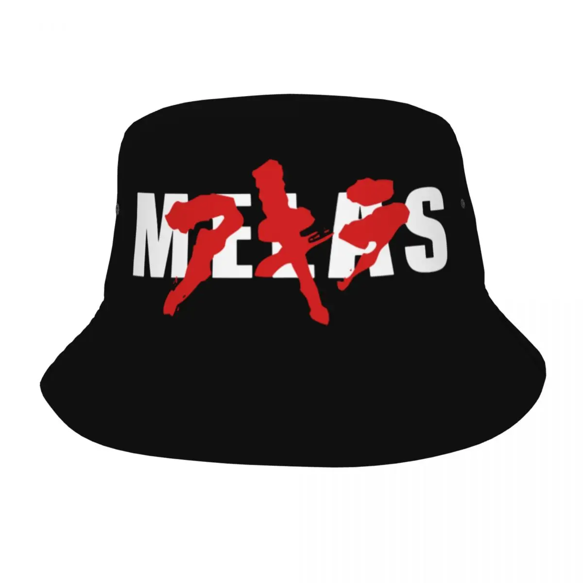 

Custom Cool Akira Melas Bucket Hats Men Women Beach Sun Summer Fisherman Cap
