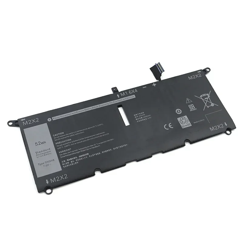 Фото SHUOZB DXGH8 Аккумулятор для ноутбука Dell XPS 13 9380 9370 7390 для DELL Inspiron 7390 2-в-1 7490 G8VCF H754V 0H754V P82G 7,6 В 52WH №5