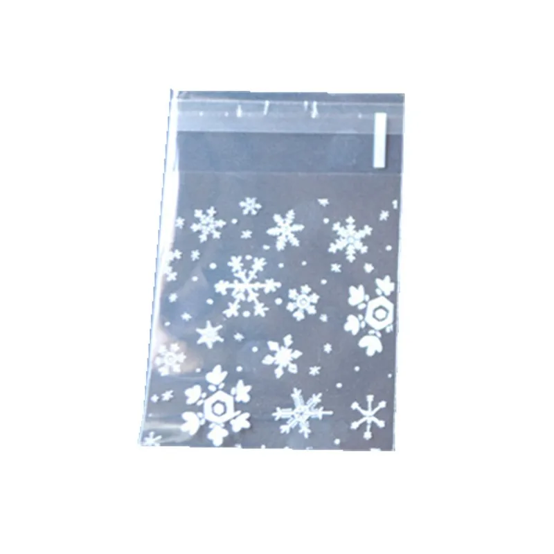 100 шт. пластиковые пакеты для упаковки снежинок