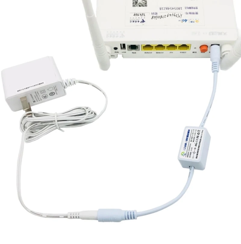 24 Hour Auto Reboot Router Routing Timer Reset Tool DC Power Timing Fiber Modem Router DC Power Manager