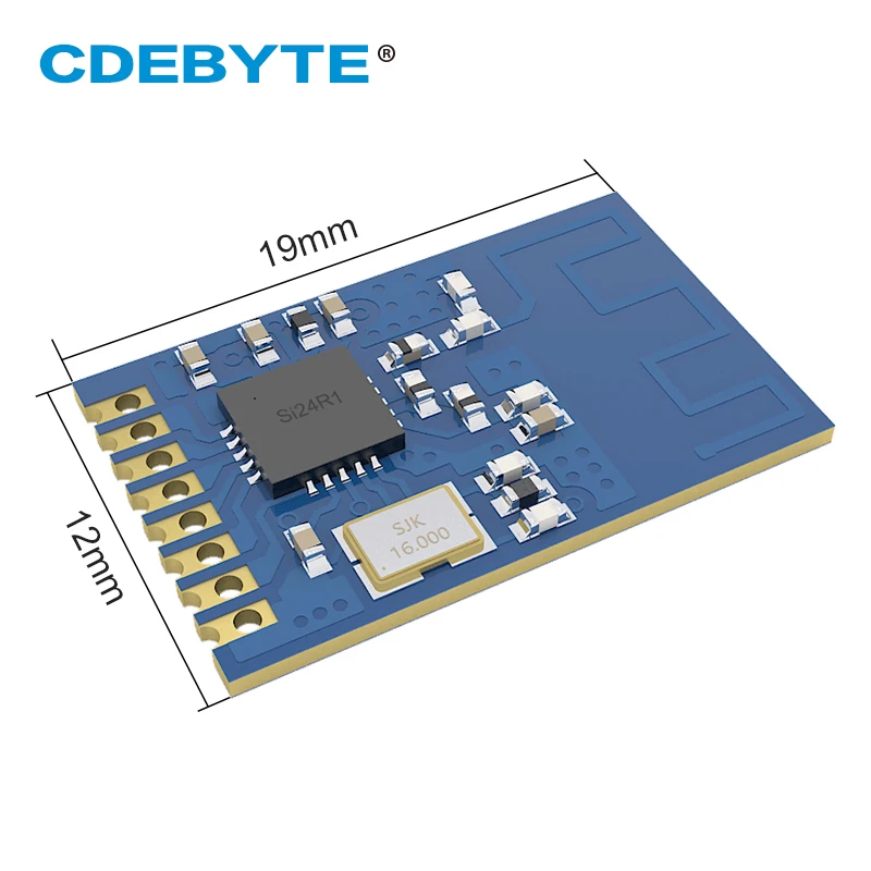 Радиочастотный модуль Si24R1 2 4 ГГц nRF24L01 + GFSK ISM стандартная SMD антенна PCB