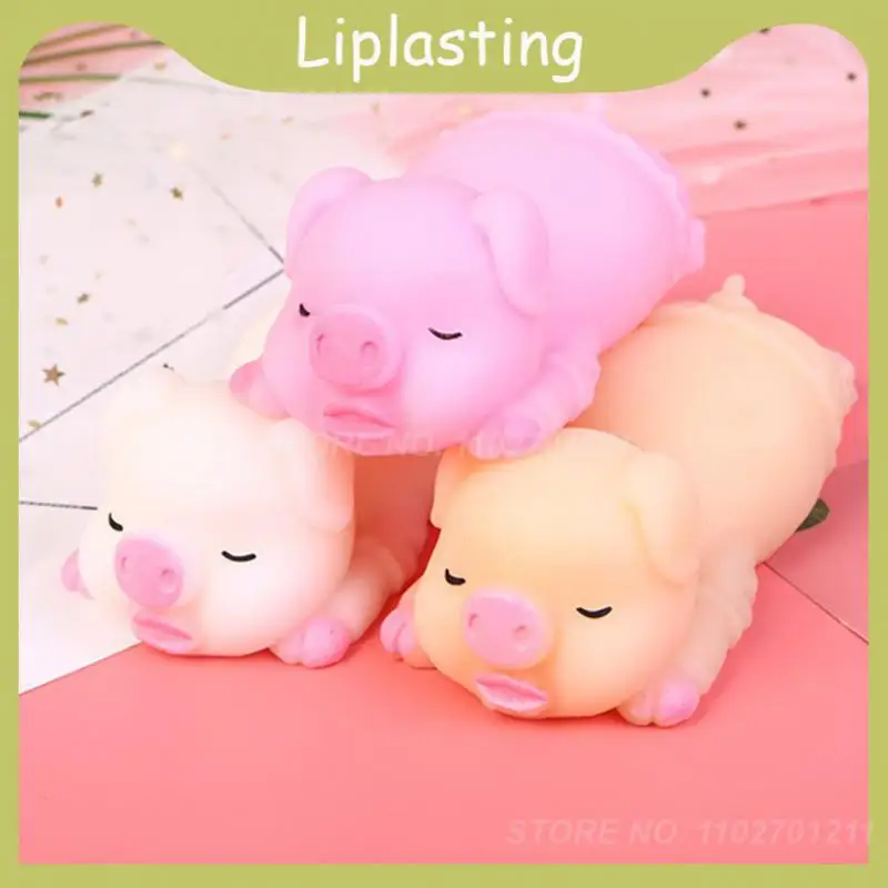 

Decompression Pig Toy Pinch Stretch Extension Venting Artifact Soft TPR Rubber Creative Holiday Gifts Cute Decorations Unzip Toy