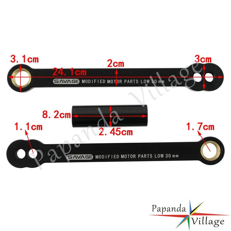 Алюминиевый задний амортизатор для мотоцикла комплект колец опускания Honda CBR 1000RR