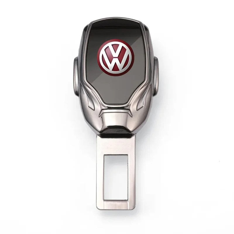 

Зажим для ремня безопасности автомобиля, удлинитель, пряжка для замка автомобильного сиденья для Volkswagen VW Rline Beetle Touareg Tiguan Touran CC Golf MK6 7