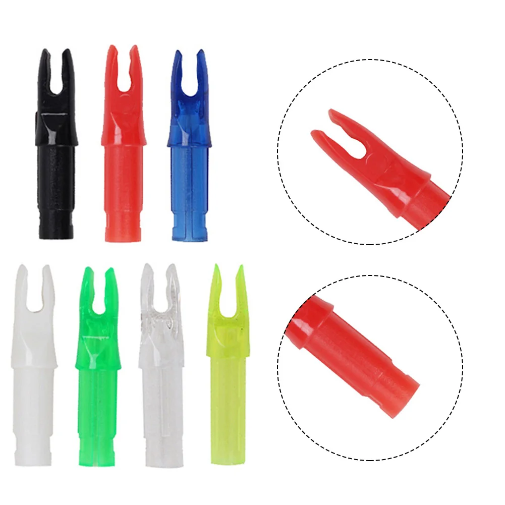 

12Pcs Insert Nocks Suitable For 6.2mm Inner Diameter Carbon Fiberglass Arrow Outdoor Hunting Bow Arrow Accessories