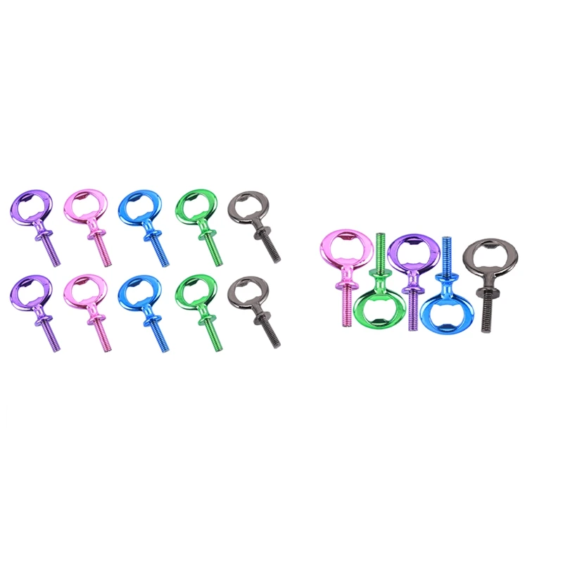 

10 Pack Insert DIY Opener Hardware Opener Inserts Mixed Color Opener Metal Opener Kits