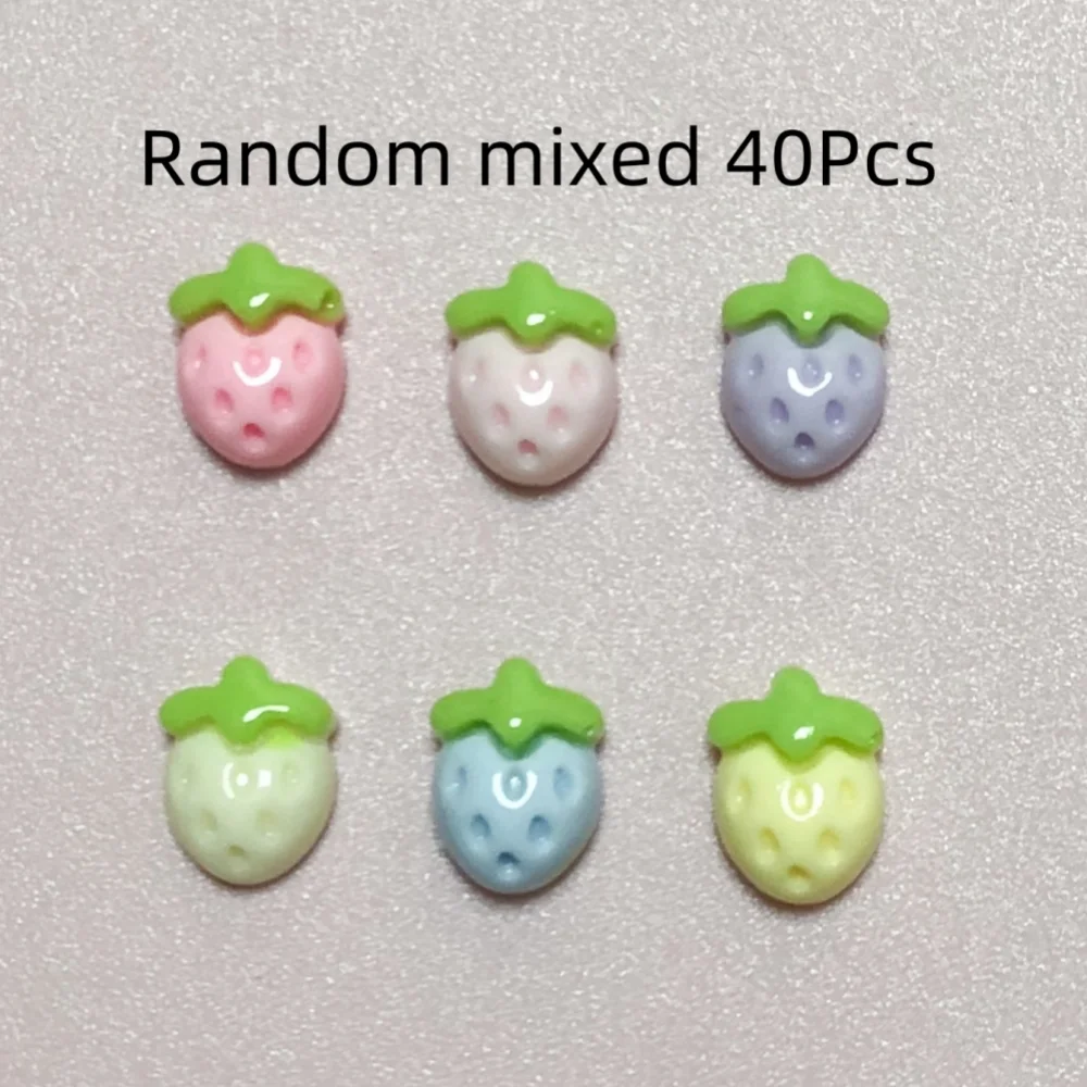 Kawaii смешанные 40 шт. розовый дуриан щенок дизайн ногтей Шарм Diy скрапбуки ремесла