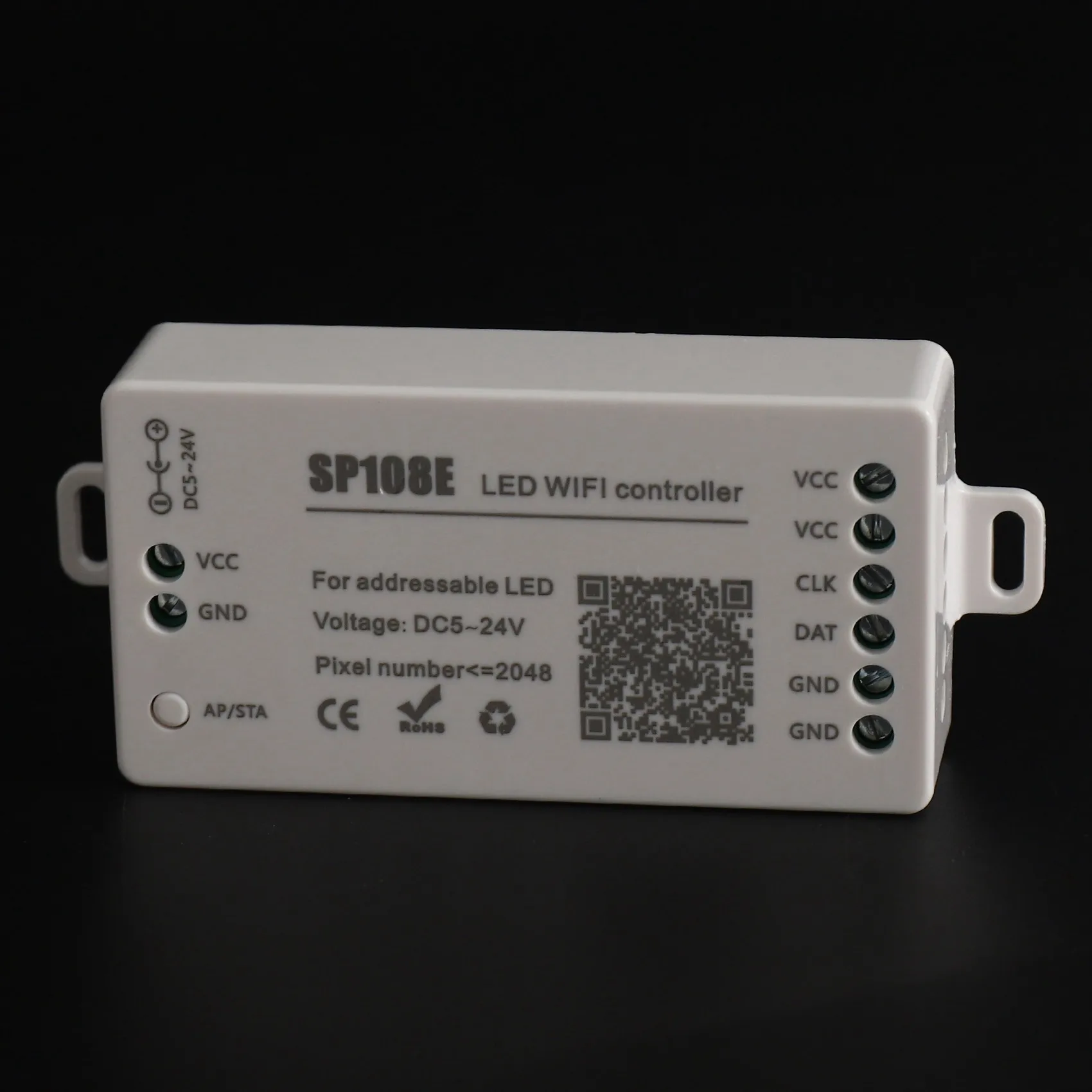 Фото A27F-2X SP108E LED Wi-Fi контроллер Magic Controller для светодиодных лент WS2812B, WS2813 и других модулей, умное беспроводное управление через приложение для iOS 10/Android №2