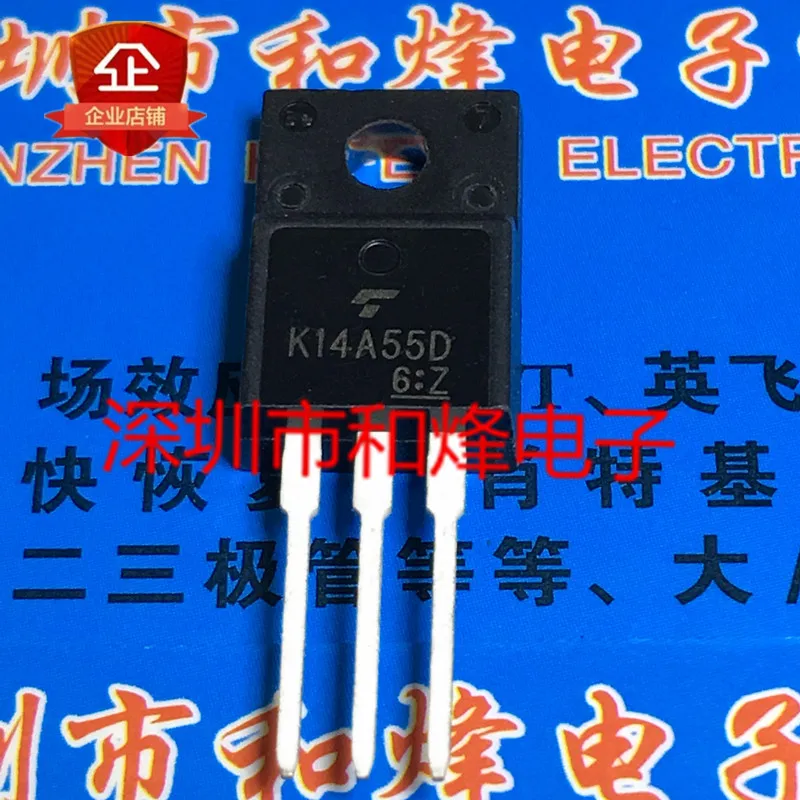 

30pcs original new K14A55D TK14A55D TO-220F 550V 14A
