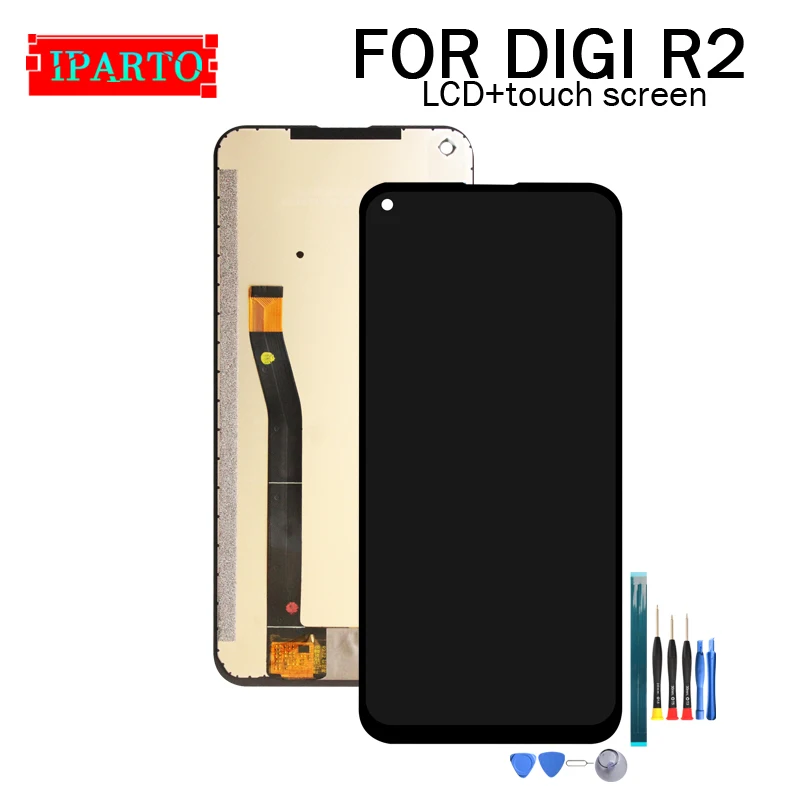 6,35-дюймовый дисплей LCD DIGI R2 + сенсорный экран сборки 100% оригинальный новый LCD + сенсорный экран для on.