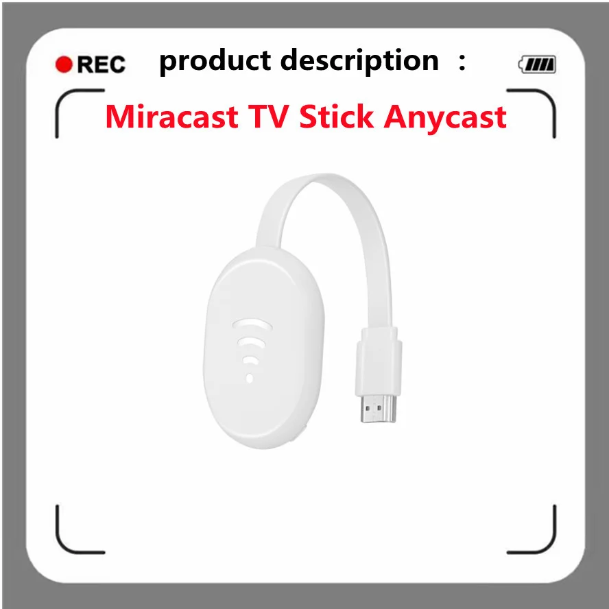 GRWIBEOU Miracast TV Stick Anycast Беспроводной Wi-Fi дисплей приемник MiraScreen DLNA Airplay Dongle 1080P для Android