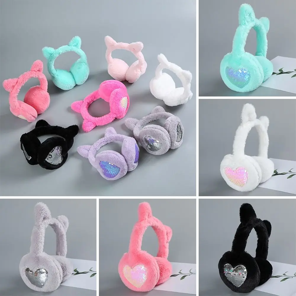 

Women Fluffy Cosy Soft Warm Ear Muffs Earflaps Plush Ear Warmer