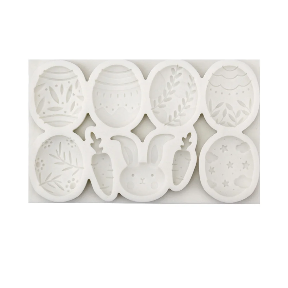 

Silicone Baking Mold DIY Baking Tool Easter Cookie Chocolate Baking Tool