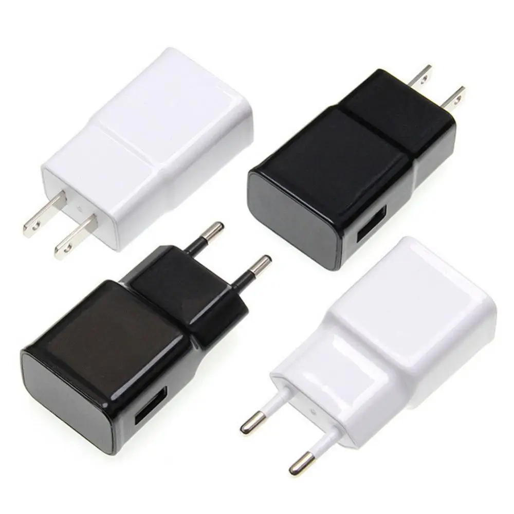 

Universal High Quality Eu Us Plug Adapter Usb Mobile Phone Charger Home Fast Charge Charging Head For Iphone Samsung Xiaomi