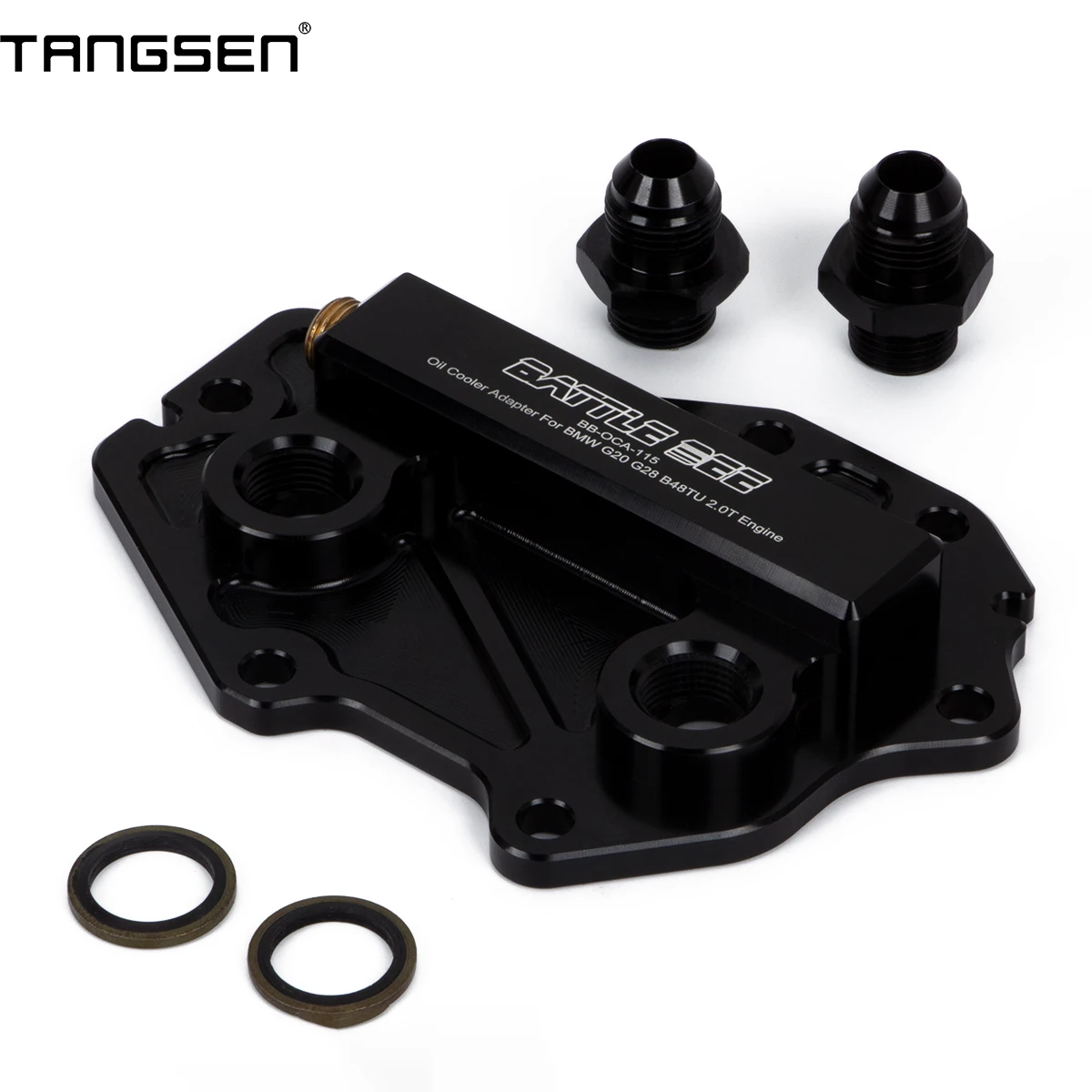 Адаптер для фильтра масляного радиатора сэндвич-пластина адаптер двигателя BMW G20