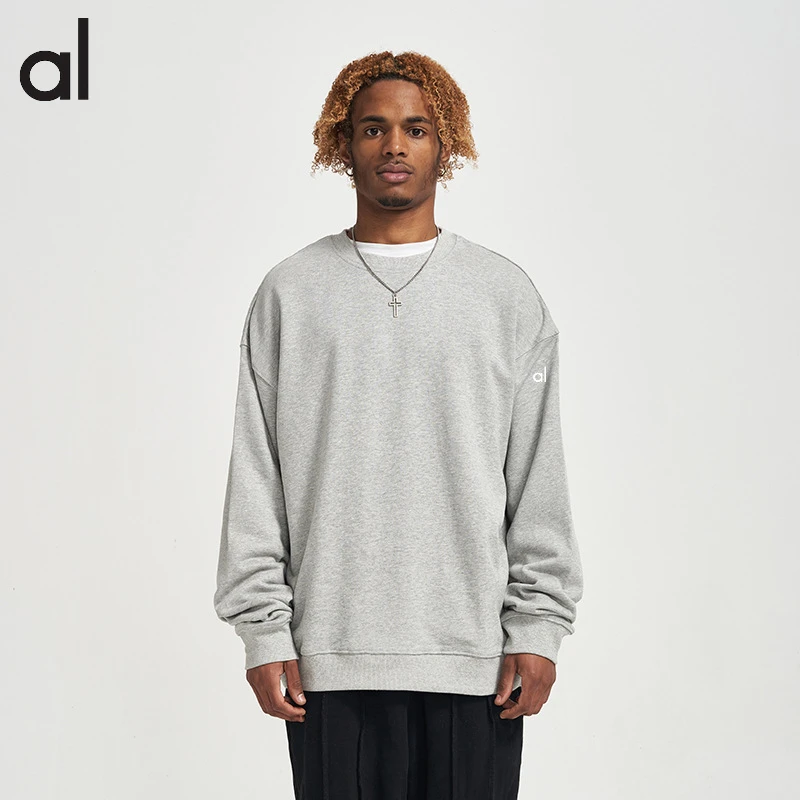 

Мужская рубашка с длинным рукавом, круглым вырезом и ворсом, 380 г