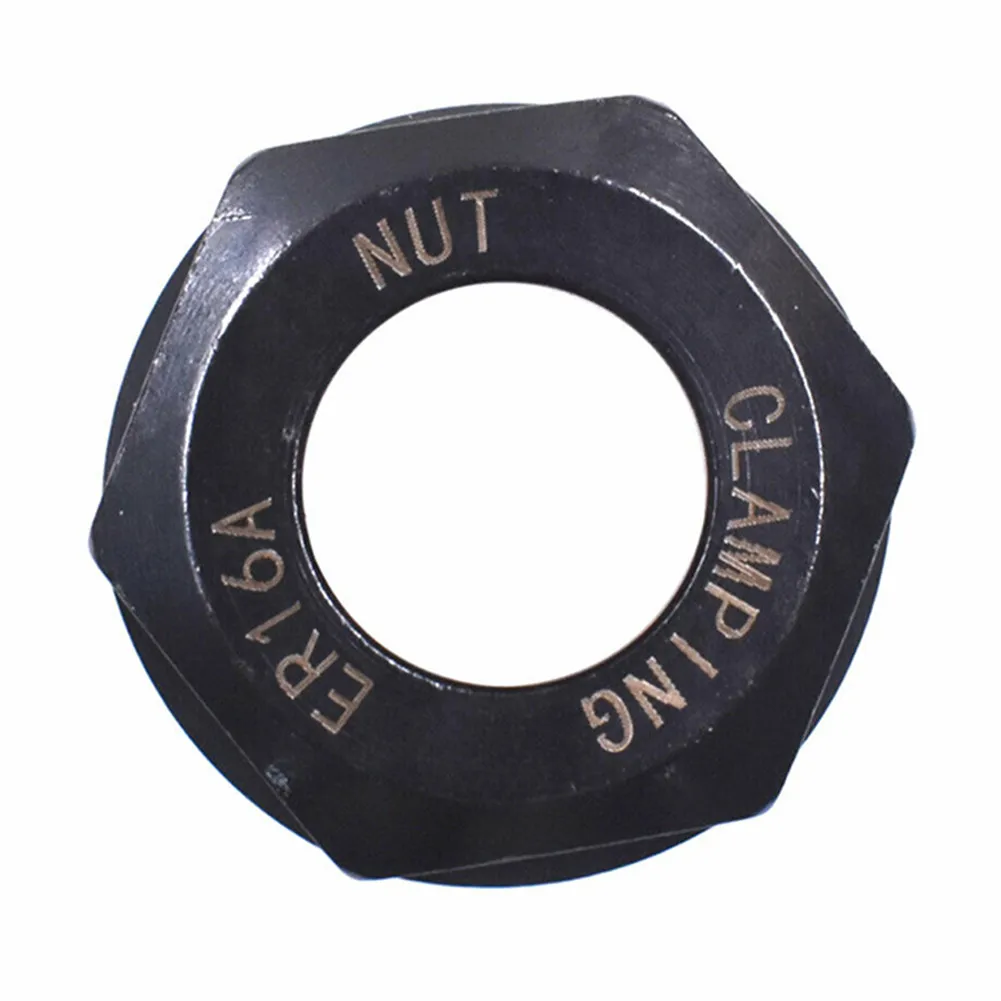Cheap ER16 A Type Collet Clamping Nut For CNC Milling Chuck Holder Black CNC Milling Machine Chuck Nut Cutting Machine Adapter Tool