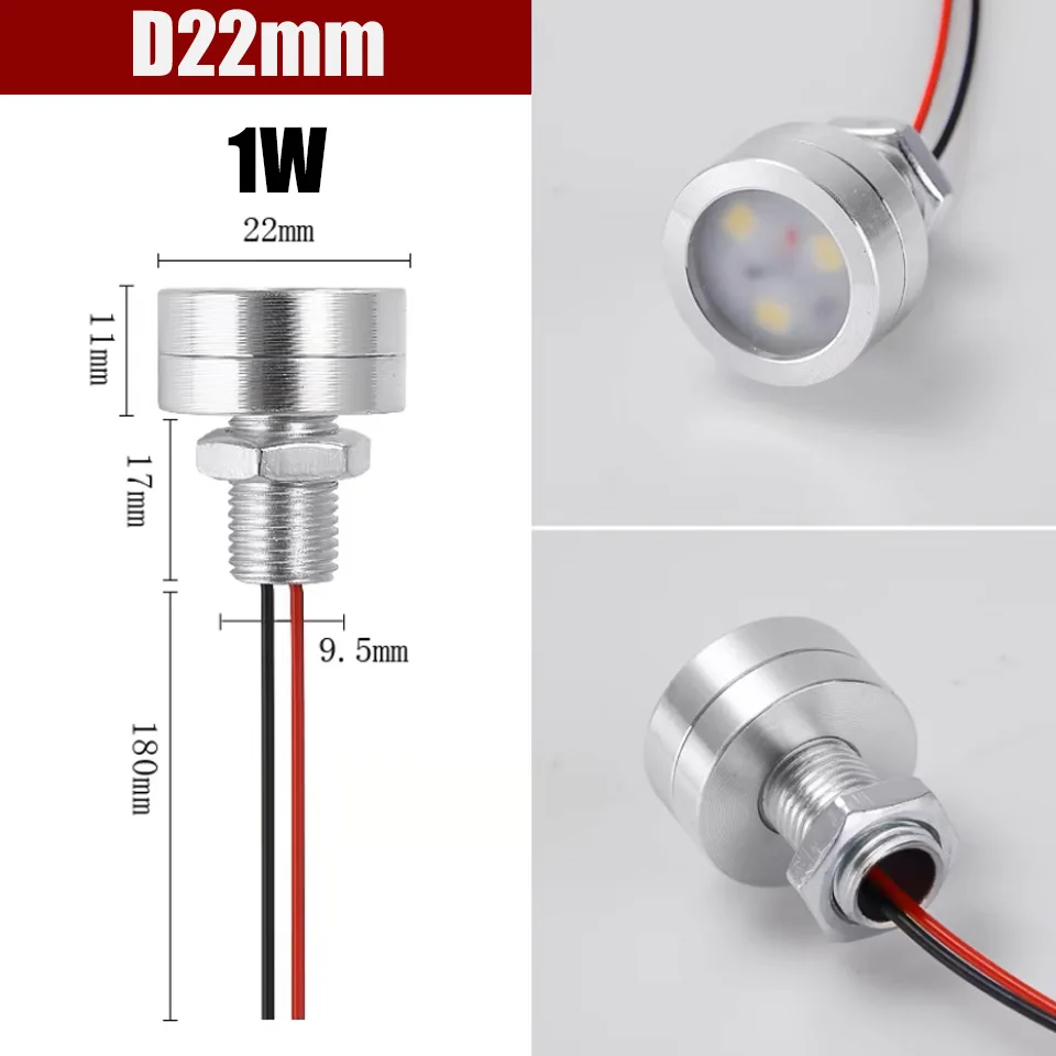 

Светодиодные лампочки LCFOCUS 1Вт/2Вт/3Вт DC12V/24V