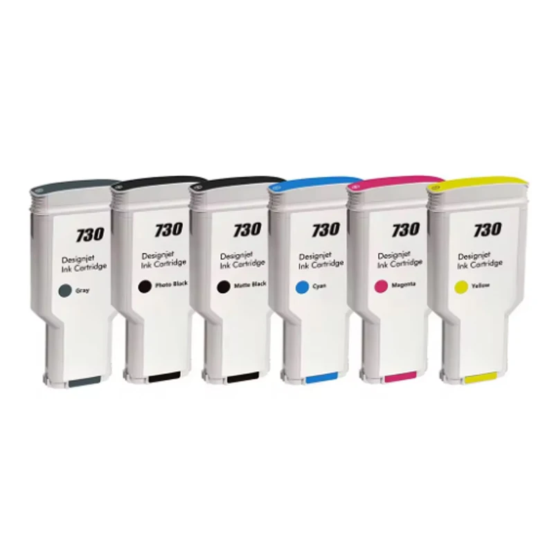 Картридж для принтера HP 300 HP730 DesignJet T1600 T1600dr T1700 T1700dr T2600 T2600d P2V68A P2V69A P2V70A 730 мл