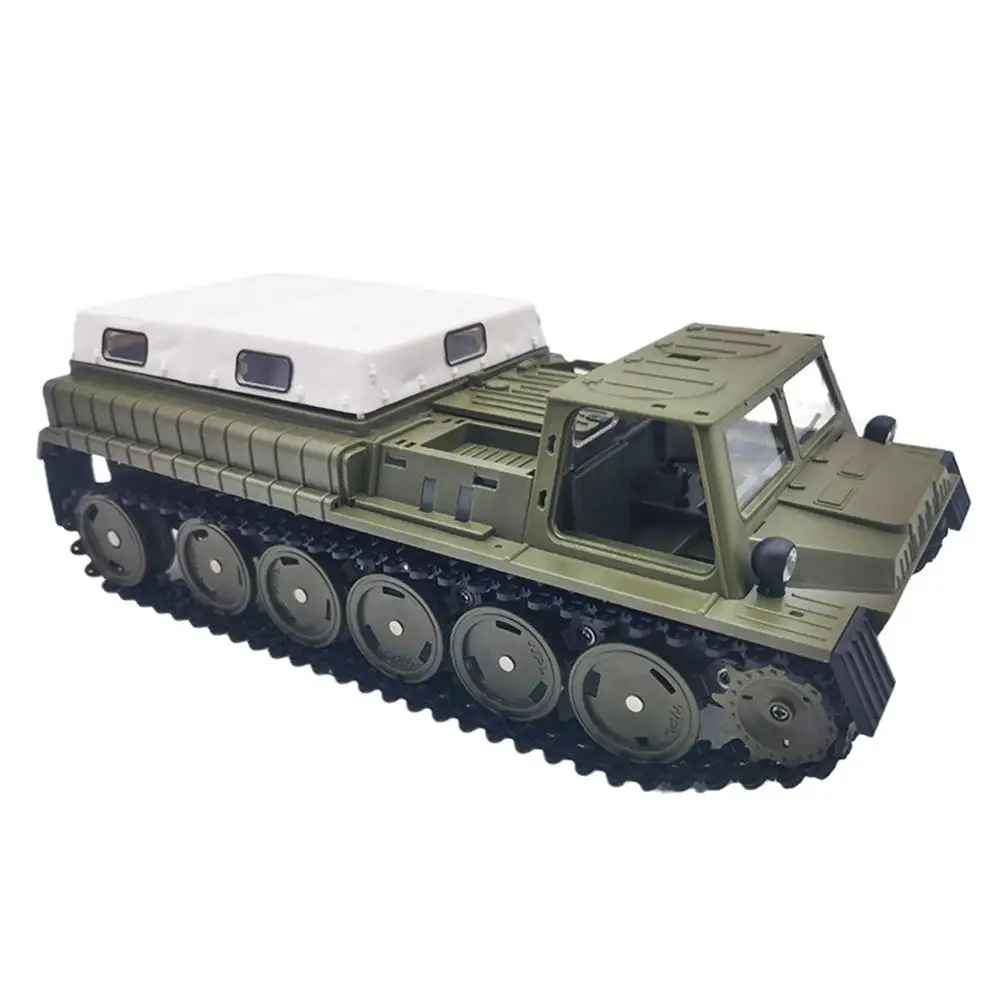 

Wpl Remote Control Tank Children Crawler Transport Toy Rc Car Off-road Vehicle Model Toy For Boys Birthday Gifts E-1