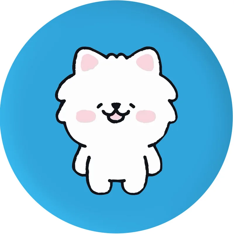 Kpop Idols CHAEWON HONG EUNCHAE значок 58 мм мультфильм милая круглая жесть брошь аксессуары