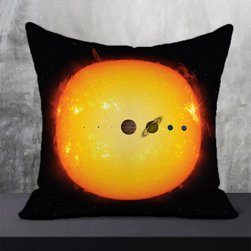 

Декоративная подушка на солнечной батарее, роскошная мебель для объятий, диванных подушек, художественные Декоративные наволочки, наволочка