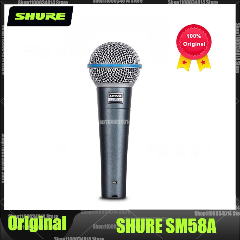 

Original SHURE BETA 58A Dynamic Microphone Wired Microphone for Vocal Karaoke Live Performance Stage Microphone Direct