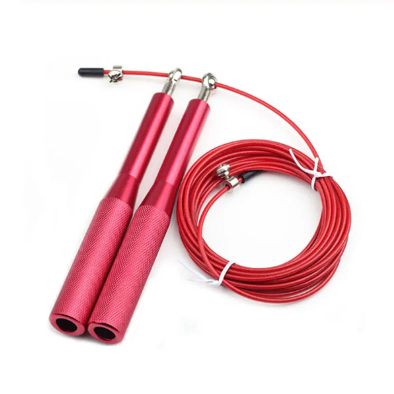 

Kids Jump Rope Fitness Excercise Light Bearing Skipping Ropes Metal Speed Crossfit Gym Training Equipment Mens Workout Gear