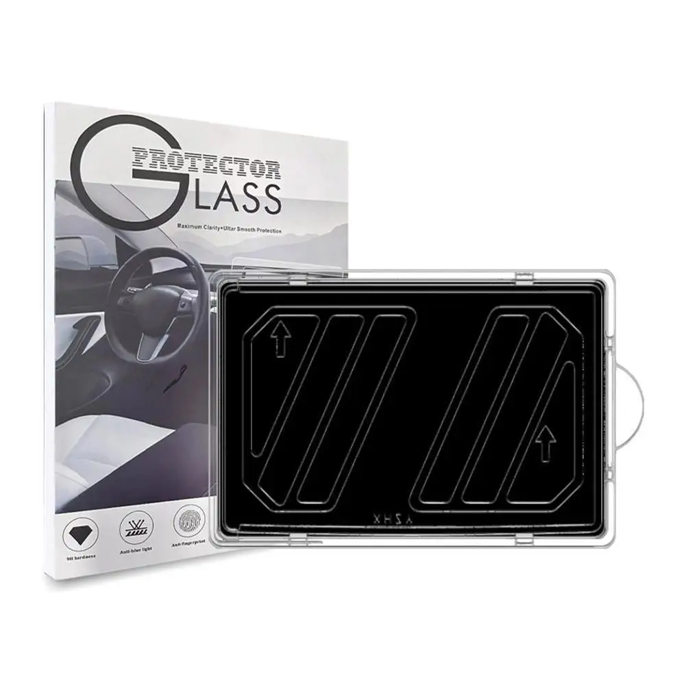 

New For Tesla Model 3+ 2024 Tempered Glass Screen Protector Dashboard Touch Screen Protector with Film Tool HD Matte