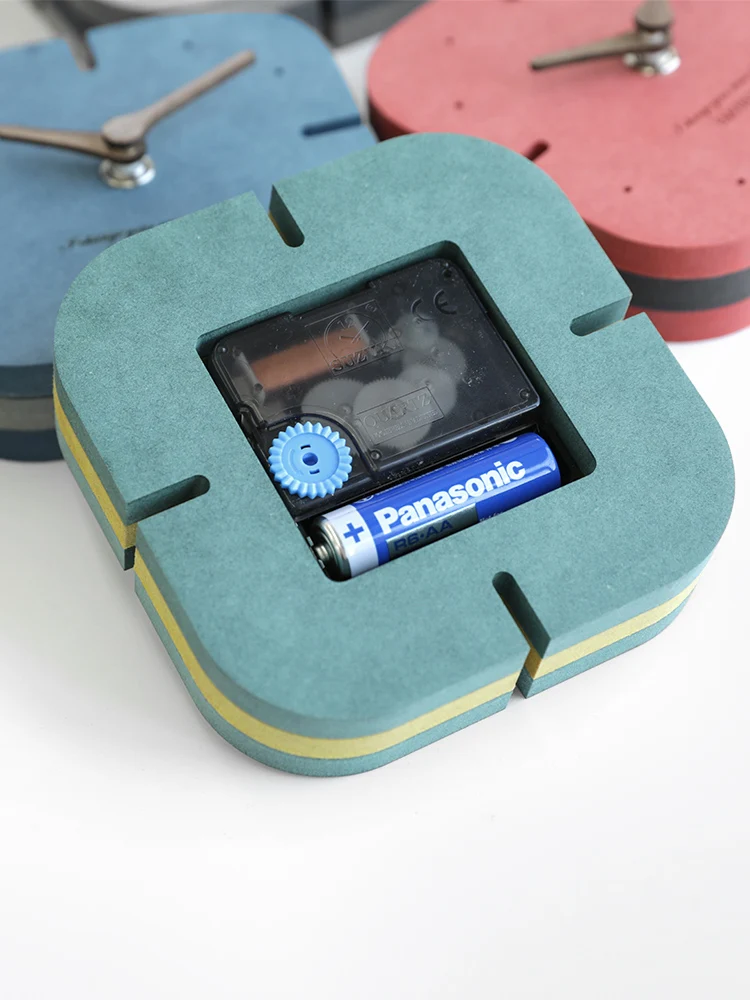 

Desktop Desk Clock Room Creative Decorative Table Clock Living Room Decoration Nordic Noiseless Clock