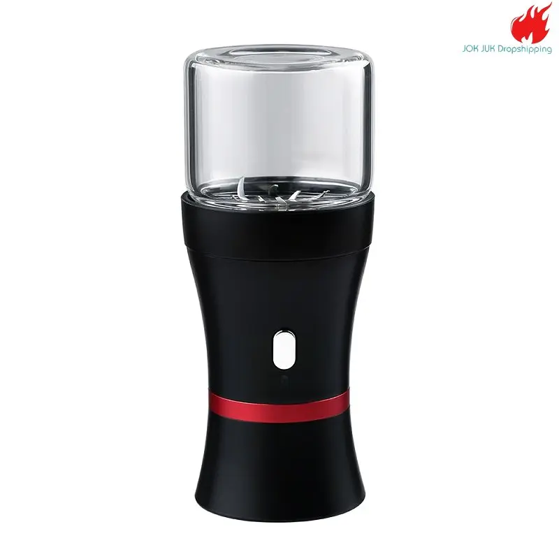 

Jok Juk LTQ 1100mah Tobacco Electric Grinder Herb Crusher USB Rechargeable Battery with Child Lock Protect Smoking Accessories