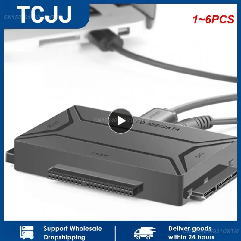 

1 ~ 6 шт. Sata к USB 3,0 конвертер для 2,5/3,5 дюйма внешнего SSD HDD кабеля IDE SATA адаптер для ПК Macbook USB 3,0 к SATA IDE 3