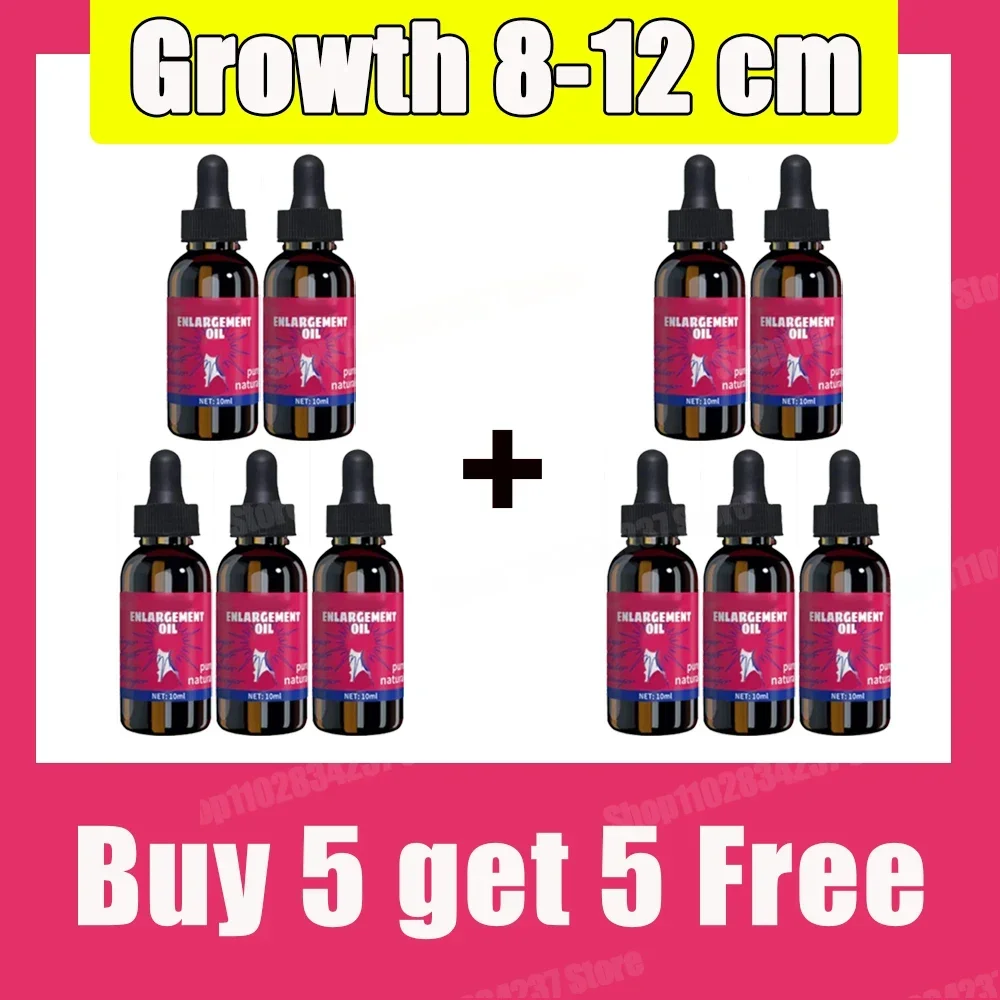 Массажное масло Grow Long для мужчин большего размера