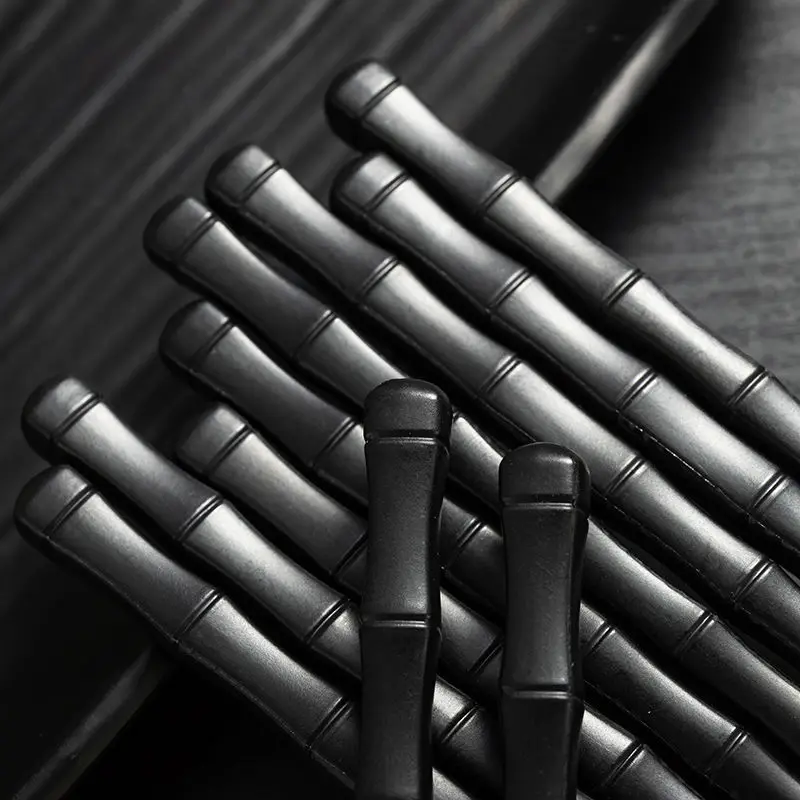 10 пар в комплекте Палочки для еды бамбук Форма Еда Класс безопасный палочка