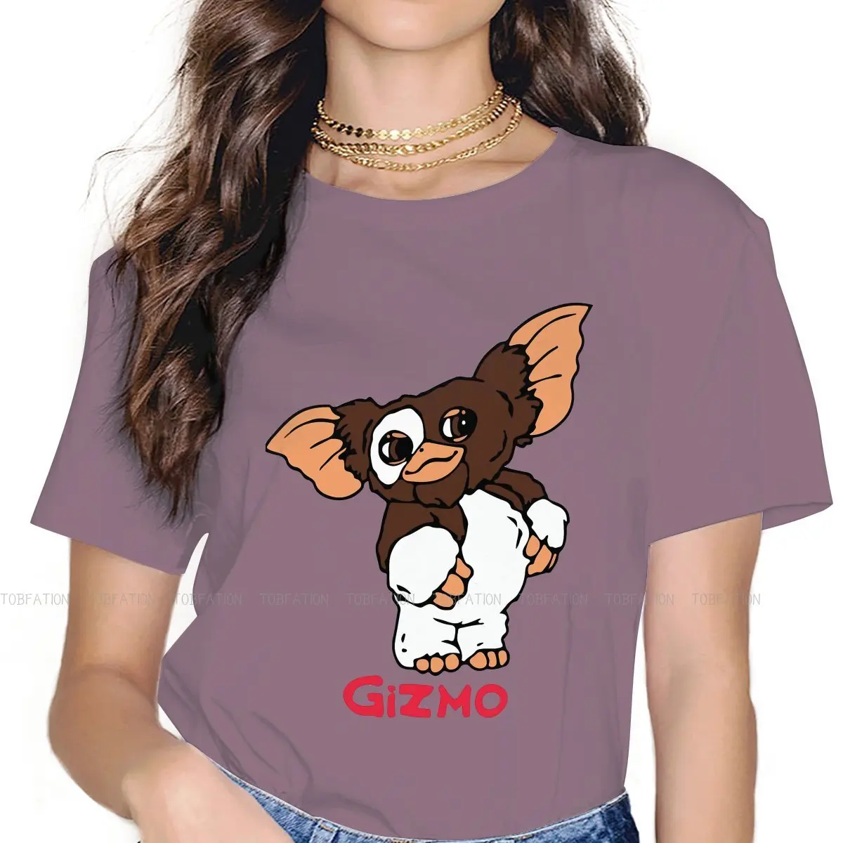 

Gizmo Print Harajuku TShirt Gremlins Mogwai Rules Comic Animation Creative Streetwear Casual T Shirt Girl Special 4XL