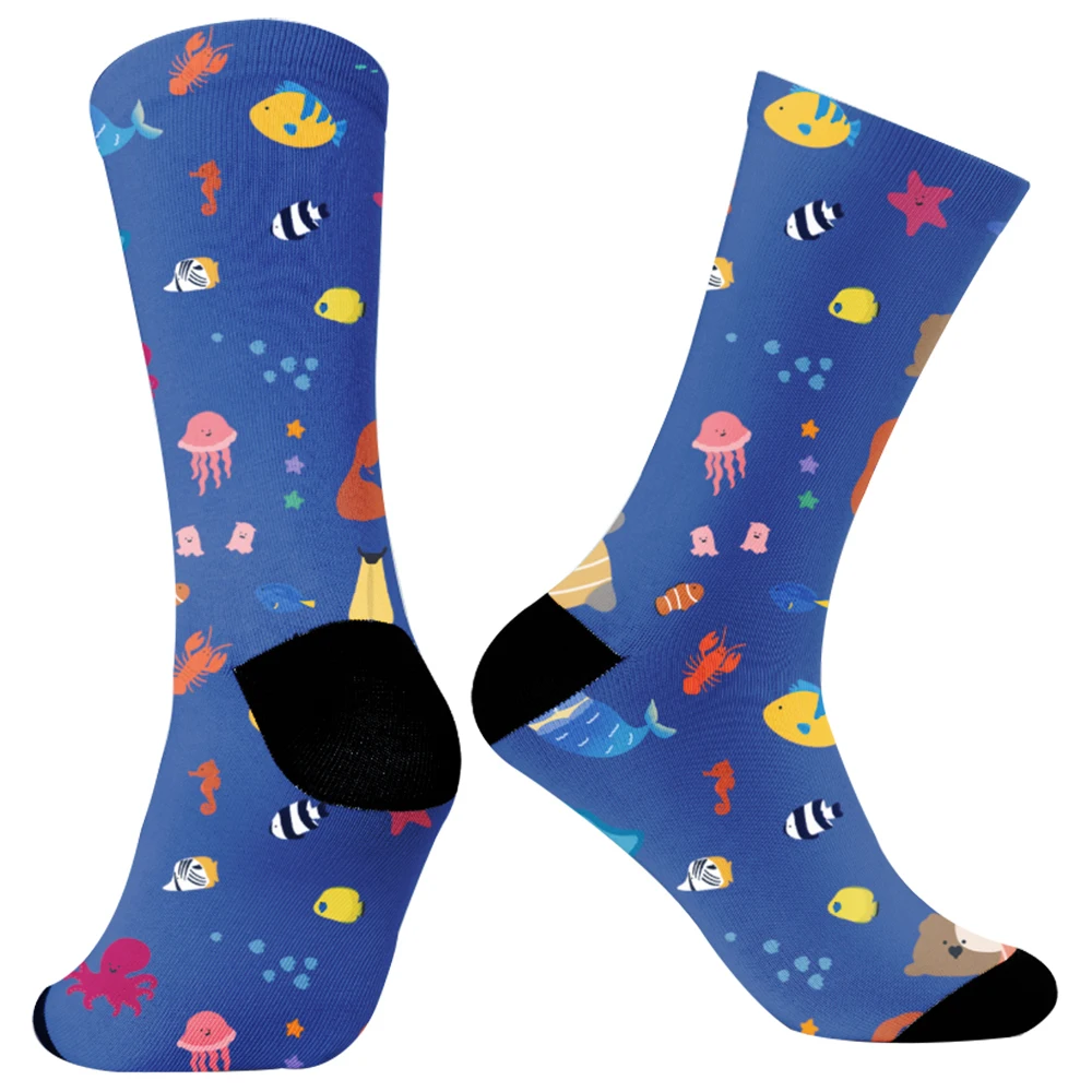 Новинка 2024 зимние носки с принтом Новое поступление летние дизайнерские