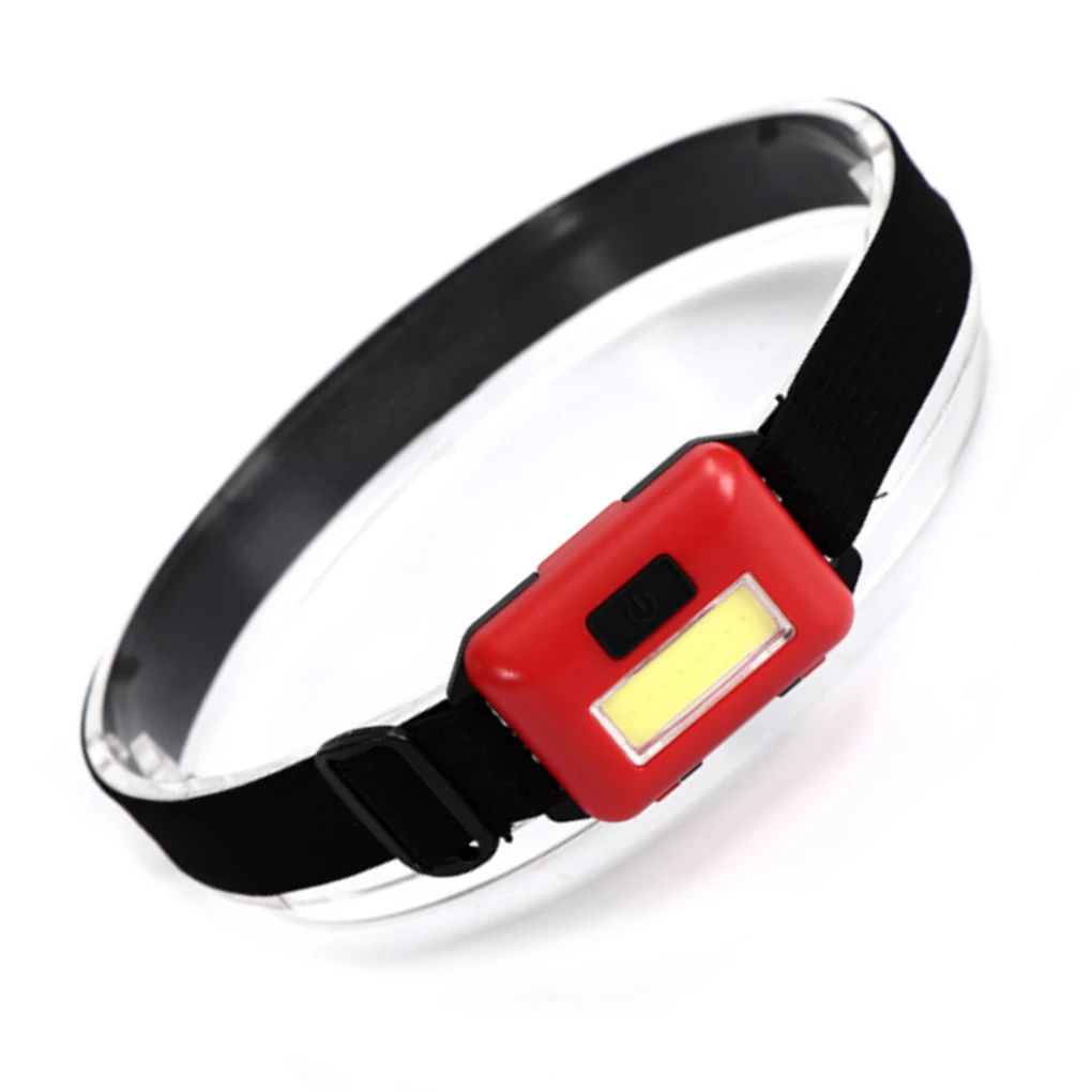 

COB Super Bright Headlamp LED Flashlight 3 Modes Battery Powered Outdoor 1000lm Headlight for Running Hiking Working