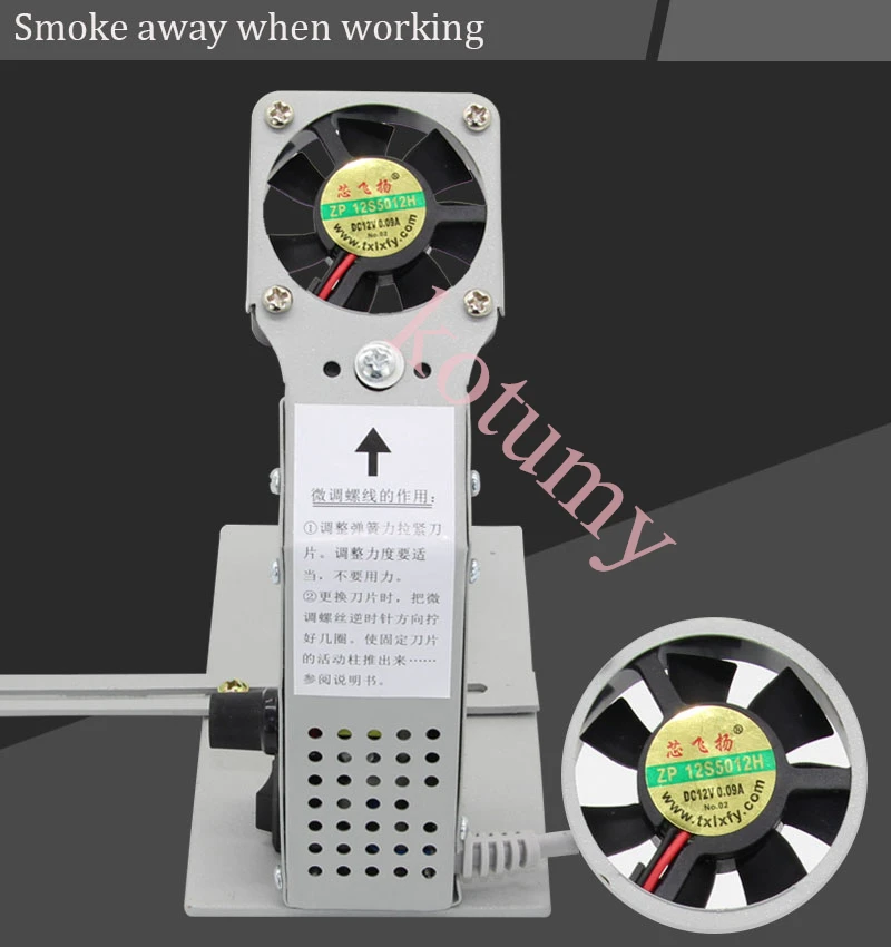 Маленькая машина для горячей резки ручная ленты электронная