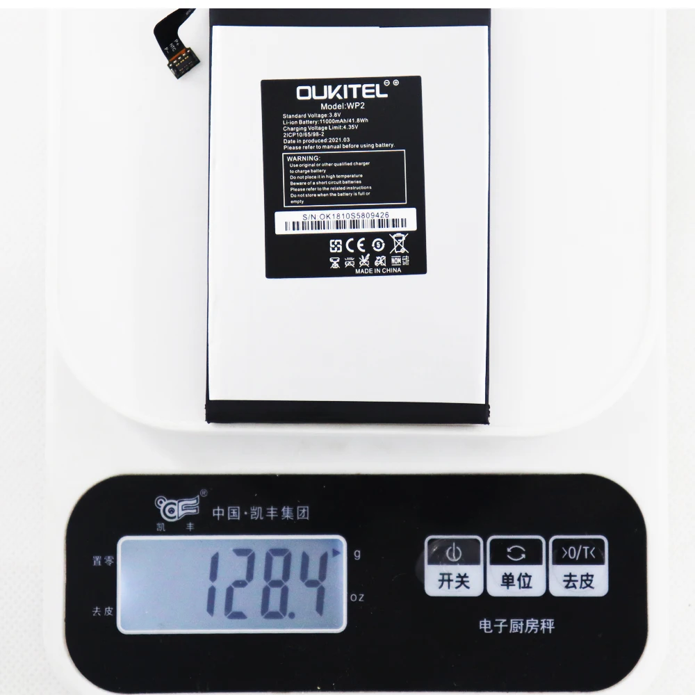 Сменный аккумулятор ISUNOO 11000 мА · ч для OUKITEL WP2 WP 2 с инструментами ремонта |