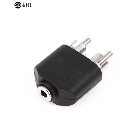 Аудио переходник 3,5 мм на 2 RCA